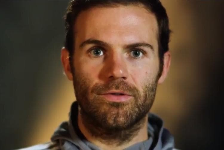 Juan Mata, do United, participou da campanha contra o preconceito