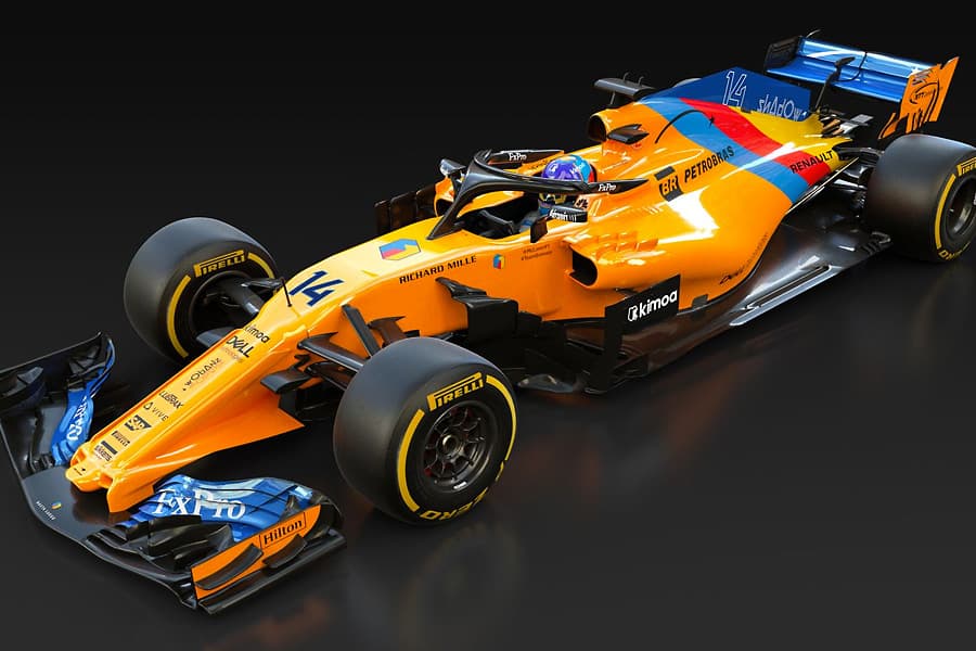 McLaren cria pintura especial para despedida de Fernando Alonso