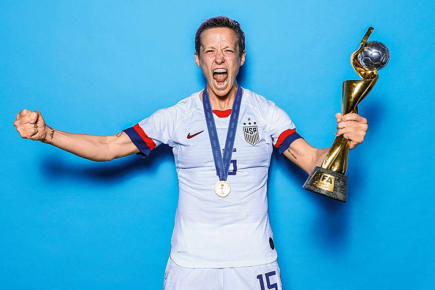 “SOU FANTÁSTICA” – Rapinoe: vibração em campo e fora dele, na luta por igualdade e contra Trump