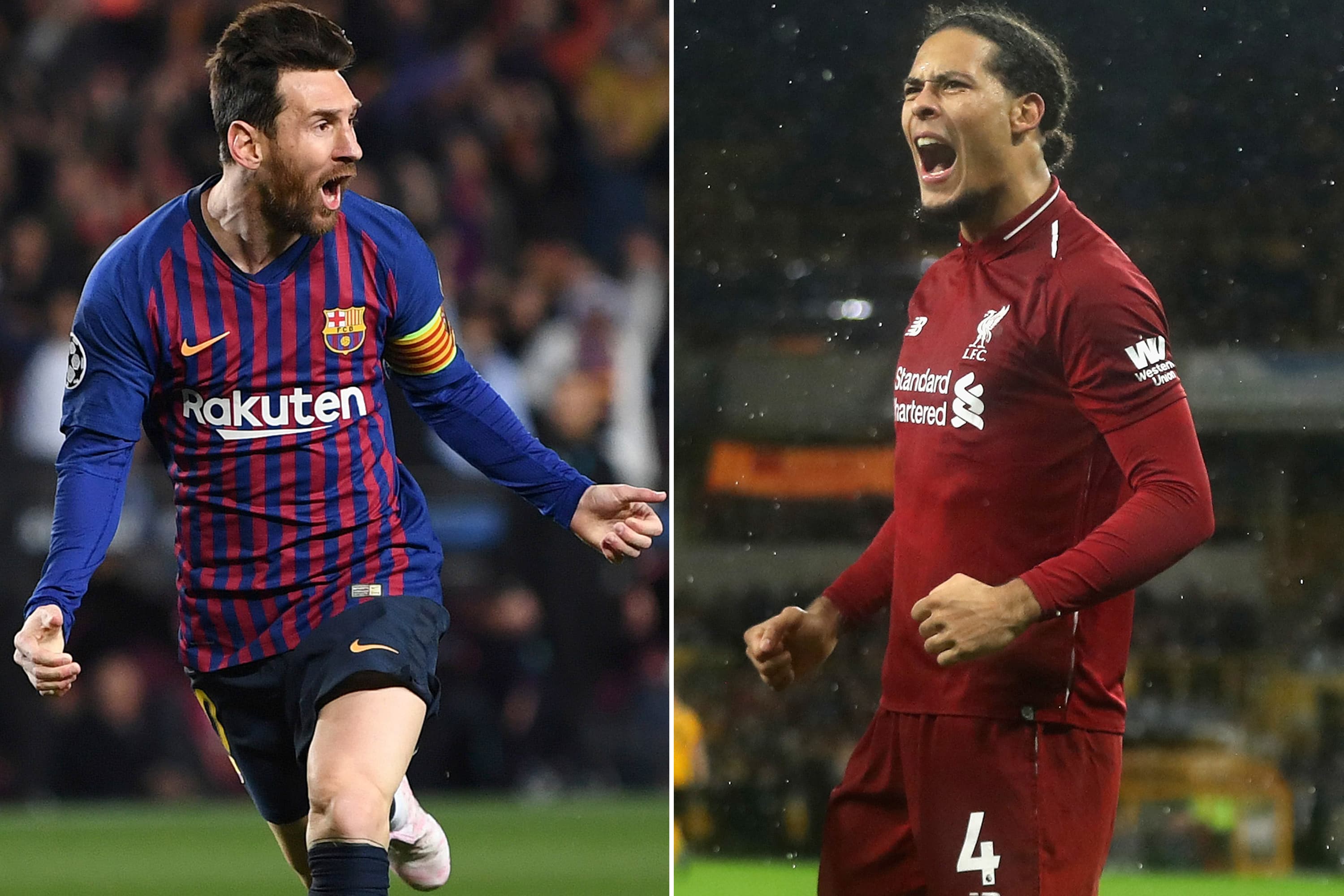 Lionel Messi e Virgil Van Dyke