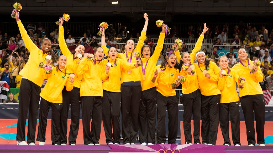 Brasileiras vencem os Estados Unidos e ganham ouro na Olimpíada de Londres, em 11/08/2012
