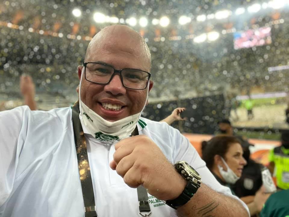 Cristiano Oliveira, segurança da Sociedade Esportiva Palmeiras, morreu de Covid-19