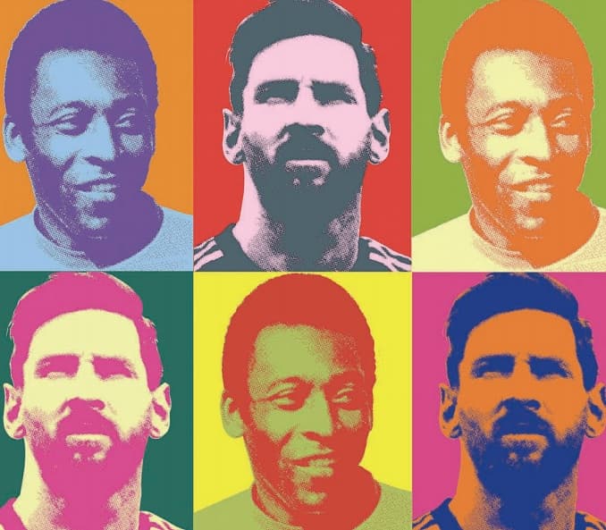 Pelé x Messi, o duelo de gênios nas páginas de PLACAR