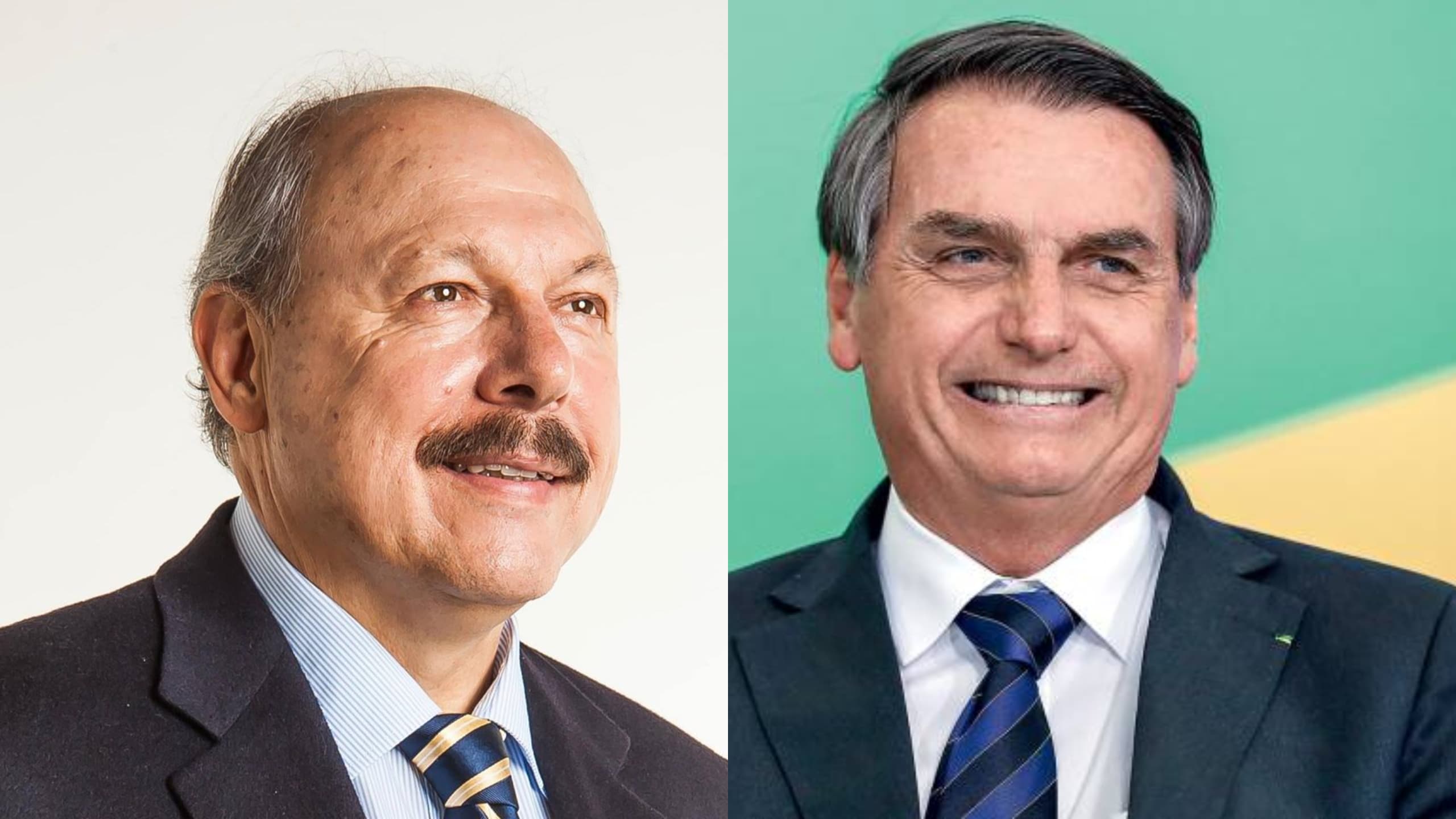 José Carlos Peres e Jair Bolsonaro