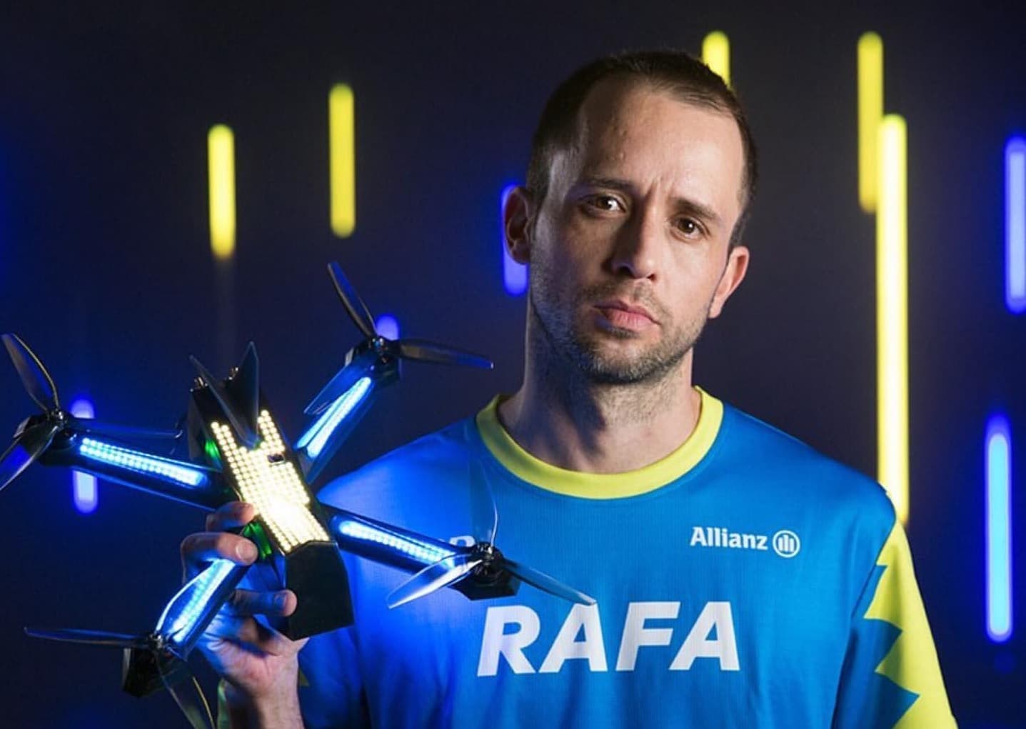 Rafael Paiva, piloto de drone