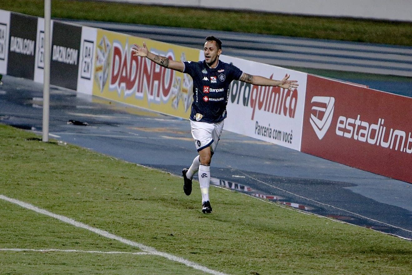 O meia Eduardo Ramos, destaque do Remo na Série C do Brasileirão