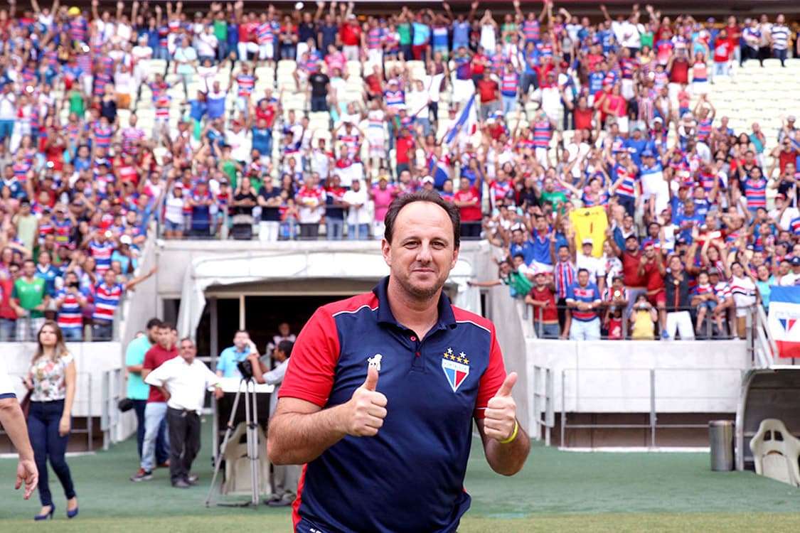 Rogério Ceni é apresentado como técnico do Fortaleza, na Arena Castelão – 15/11/2017