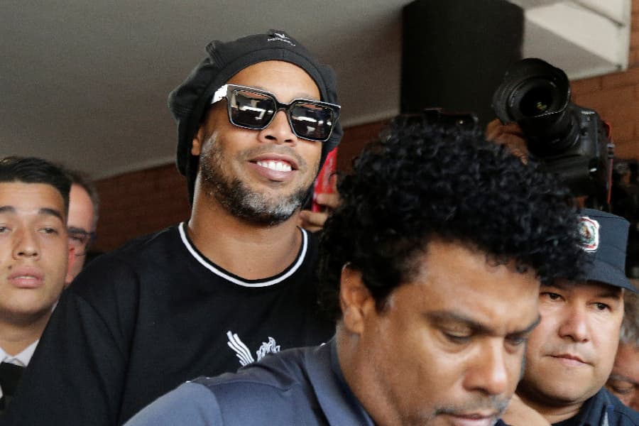 Ronaldinho Gaúcho e seu irmão