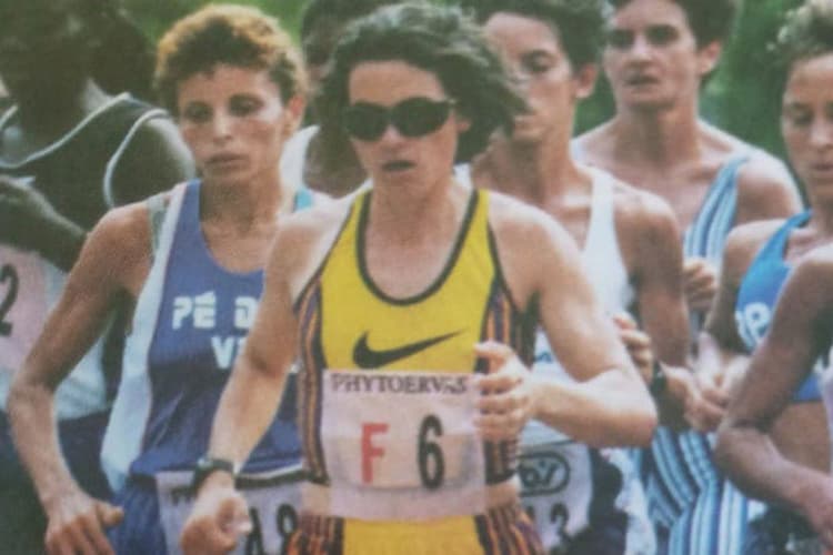 A maratonista Roseli Machado -