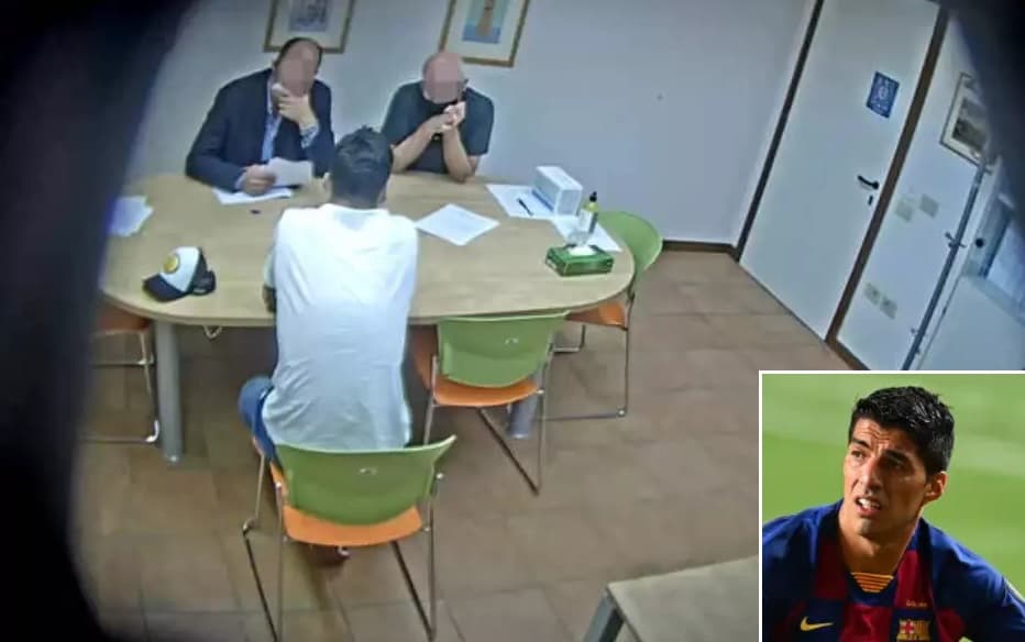 Imagens divulgadas pela imprensa italiana mostram exame de Suárez em Perugia