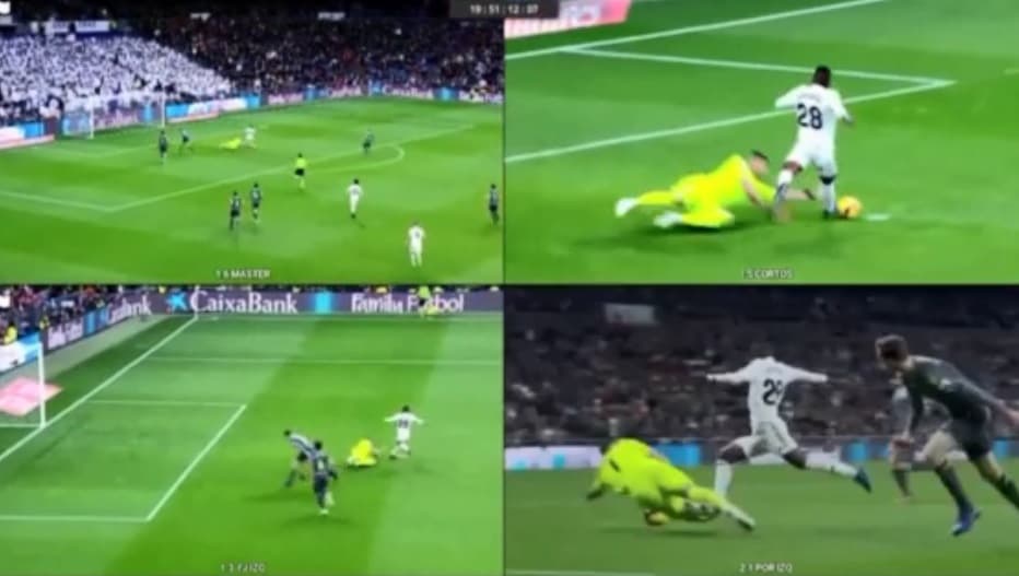 A dividida entre Vinícius e Rulli, nas câmeras do VAR