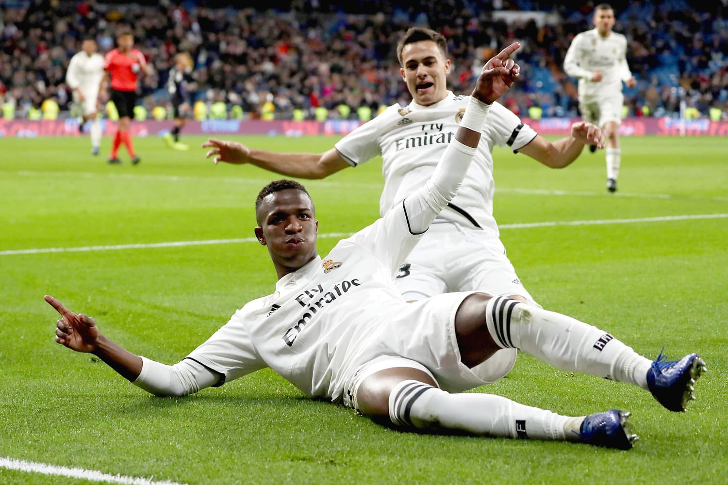 Vinícius Jr., titular, marca gol e dá assistência em vitória do Real Madrid na Copa do Rei sobre o Léganes - 9/1/2019