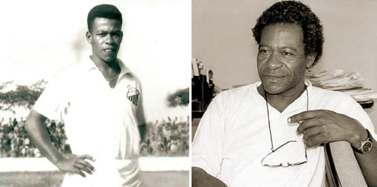 Zoca, nos tempos de jogador, e mais recentemente