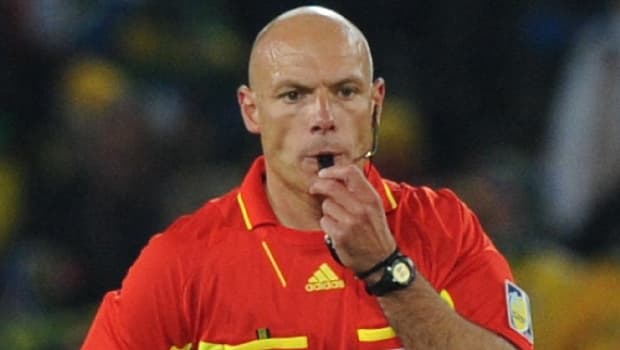 O inglês Howard Webb, árbitro da decisão da última Copa do Mundo, na África do Sul