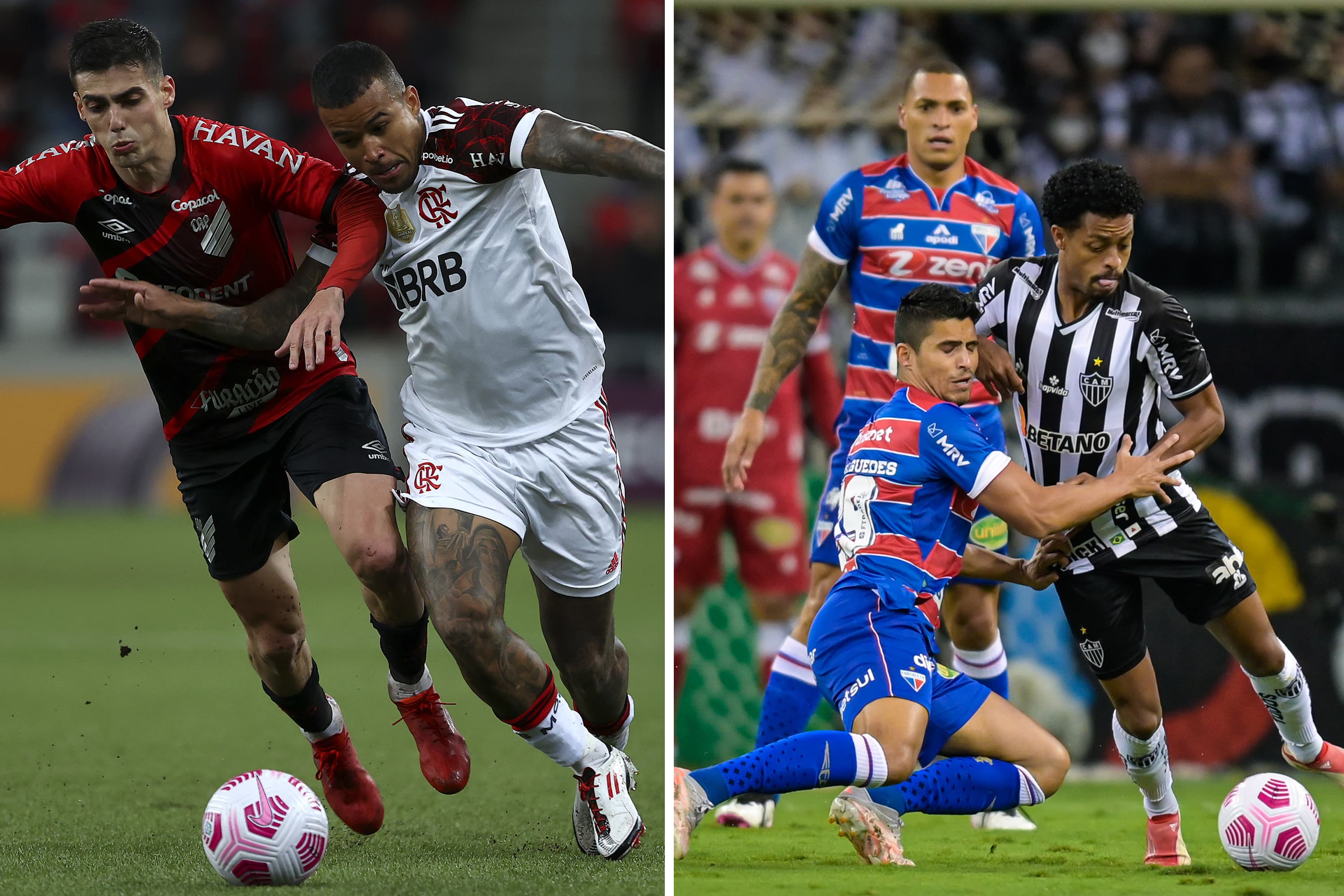 Flamengo, Athletico-PR, Fortaleza e Atlético-MG buscam final da Copa do Brasil -