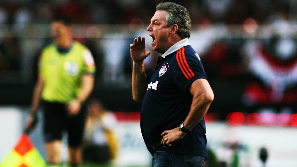 O técnico Abel Braga, do Fluminense