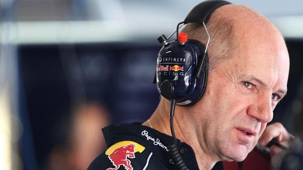 Adrian Newey, projetista dos carros da Red Bull