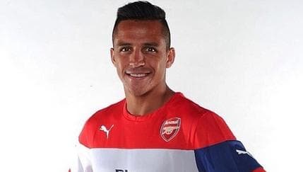 Alexis Sánchez, novo reforço do Arsenal