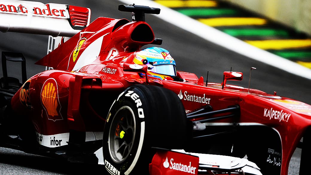Fernando Alonso, da Ferrari, terminou a temporada 2014 na vice-liderança
