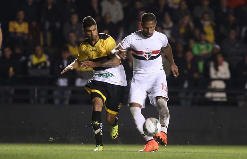Sem titulares no meio-campo, o São Paulo de Paulo Miranda não resistiu ao Criciúma