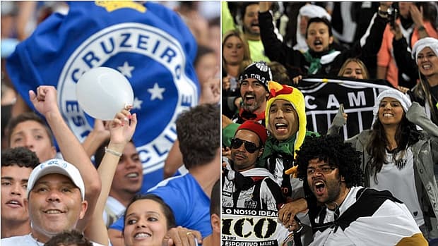 Torcidas de Cruzeiro e Atlético-MG esperam final eletrizante da Copa do Brasil
