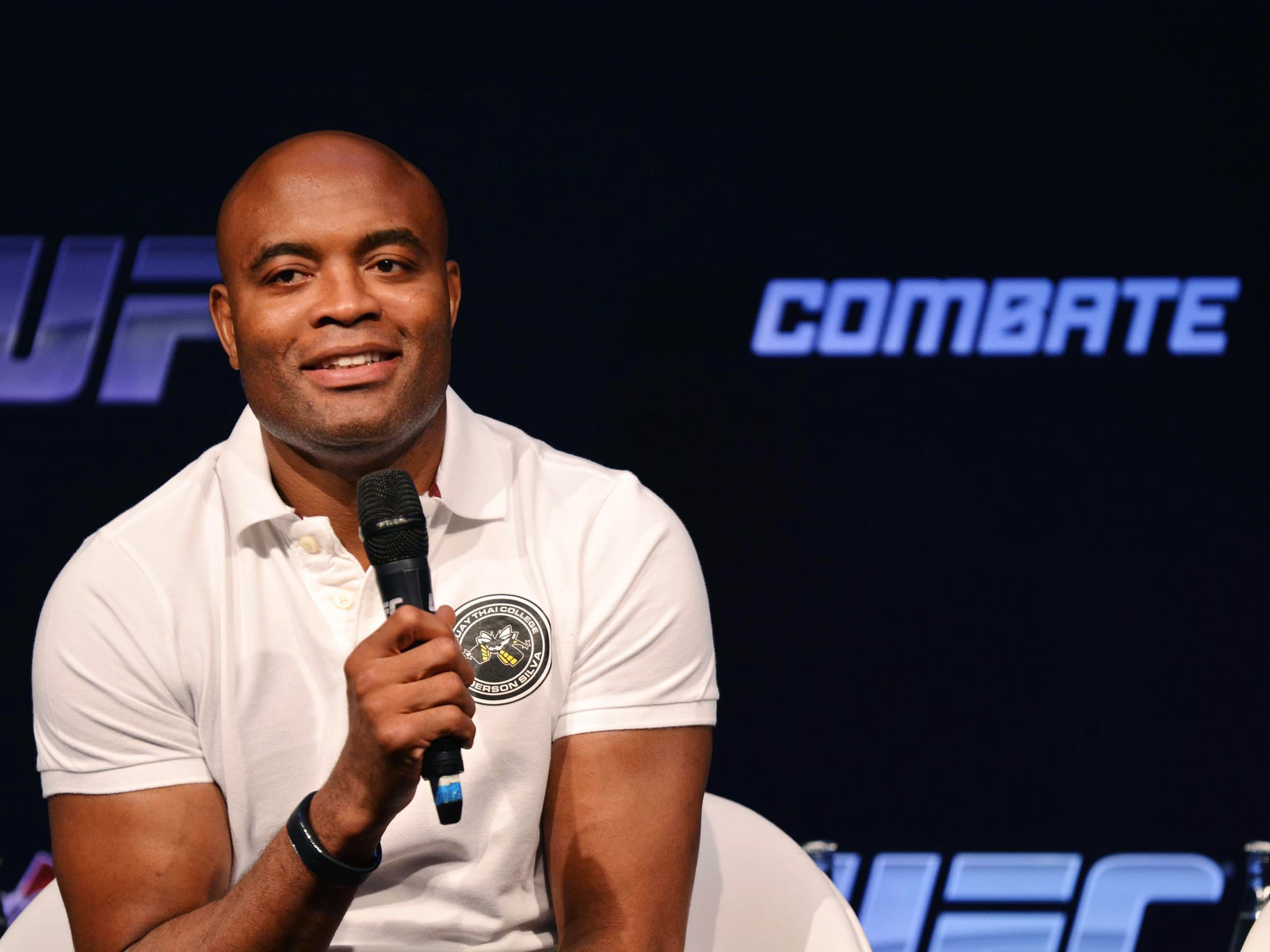 O lutador Anderson Silva vai estrear no reality show TUF Brazil