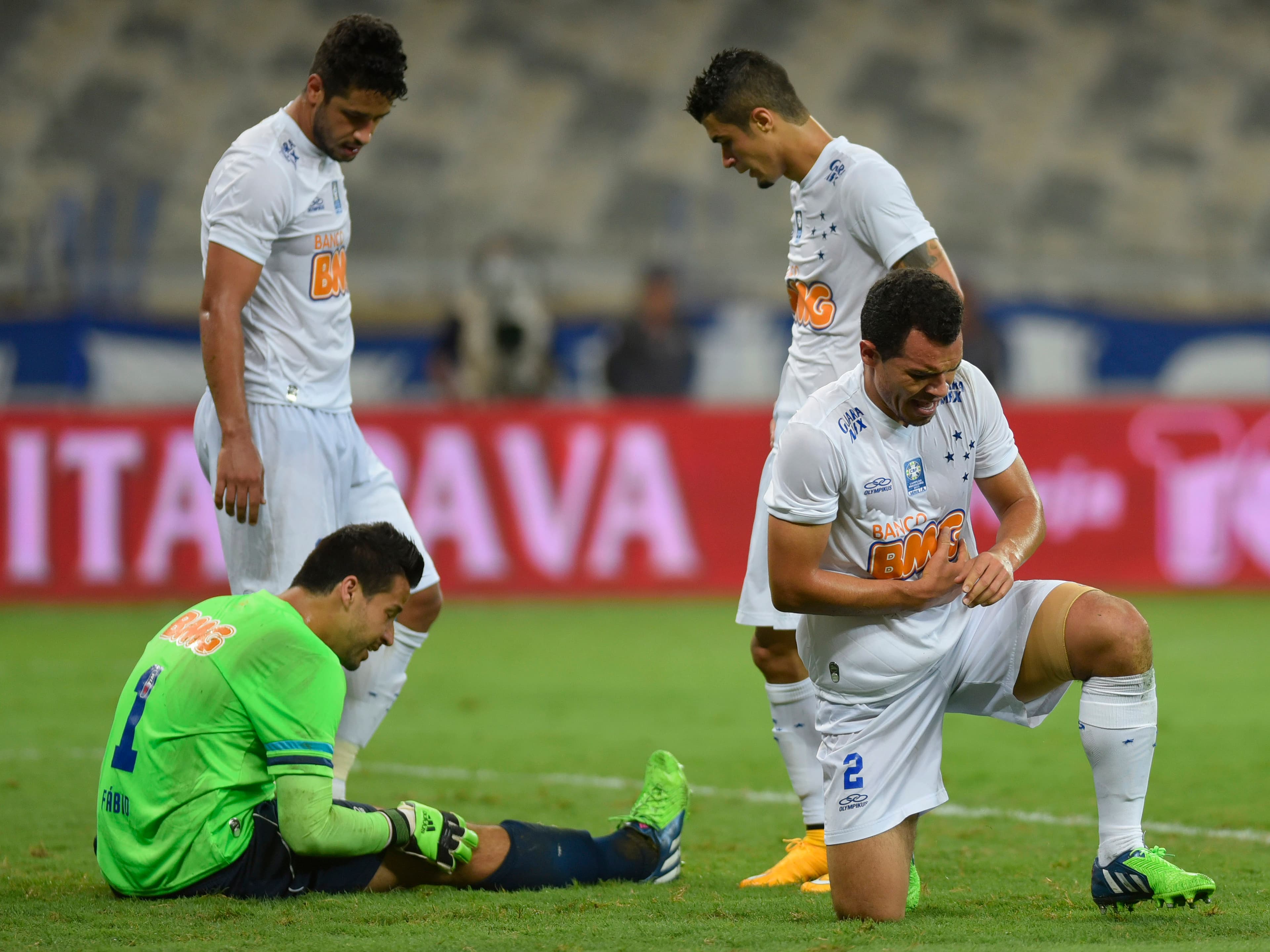 Fábio lamenta em derrota para o Galo na final da Copa do Brasil - Nidin Sanches / Veja