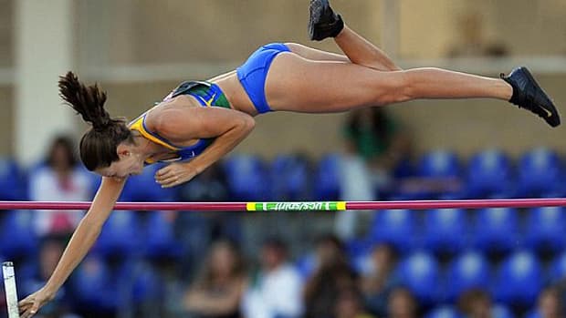 Atleta brasileira Fabiana Murer