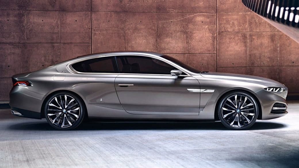 O protótipo do BMW Série 9, que será apresentado em Pequim