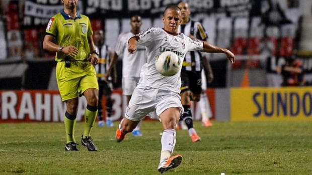 Marcos Júnior durante partida entre Fluminense x Botafogo
