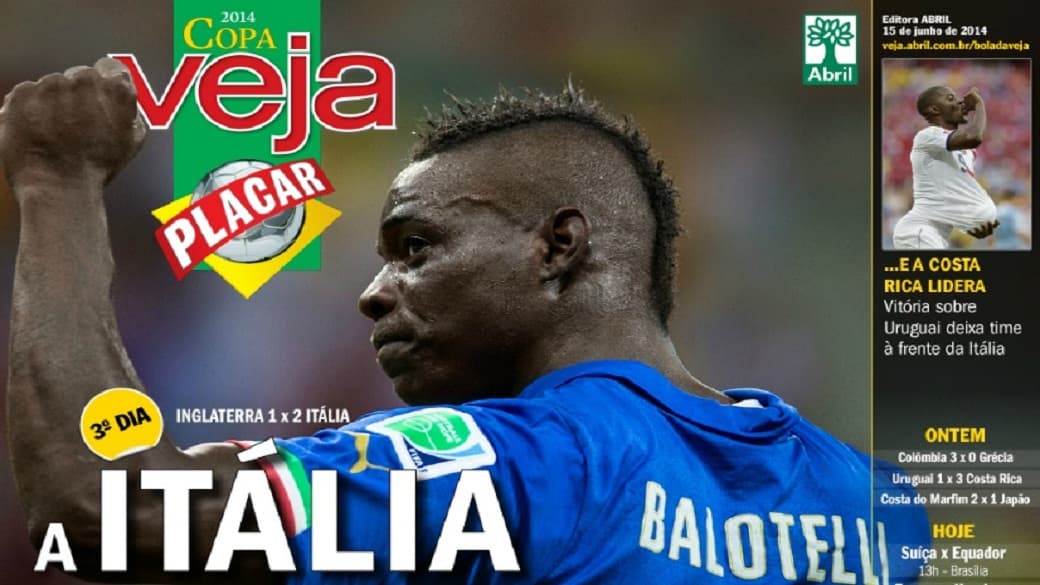 Capa da VEJA PLACAR deste domingo