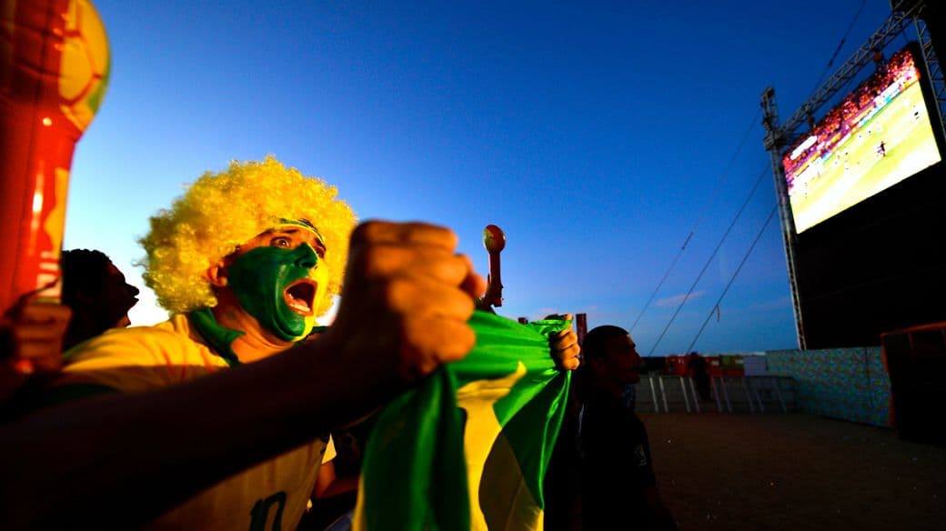 Em Fortaleza, cidade recebeu uma Fan Fest durante a Copa das Confederações, no ano passado