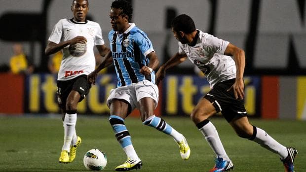 Corinthians venceu o Grêmio por 3 a 1