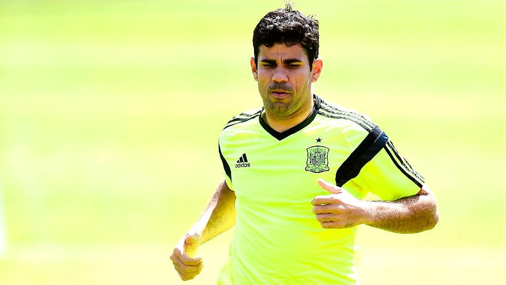 Diego Costa sofreu várias lesões musculares no fim da histórica temporada pelo Atlético de Madri