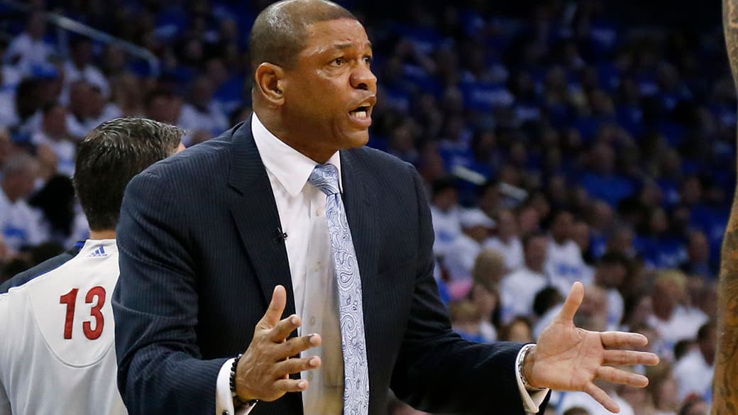 Doc Rivers, técnico, e agora presidente, do Los Angeles Clippers