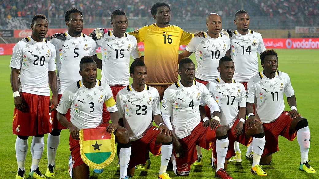 Gana é mais uma seleção africana com presença confirmada no Brasil em 2014
