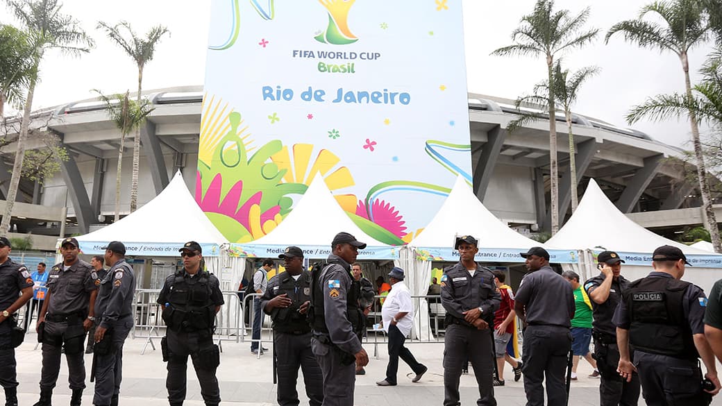 Policiamento reforçado no Maracanã
