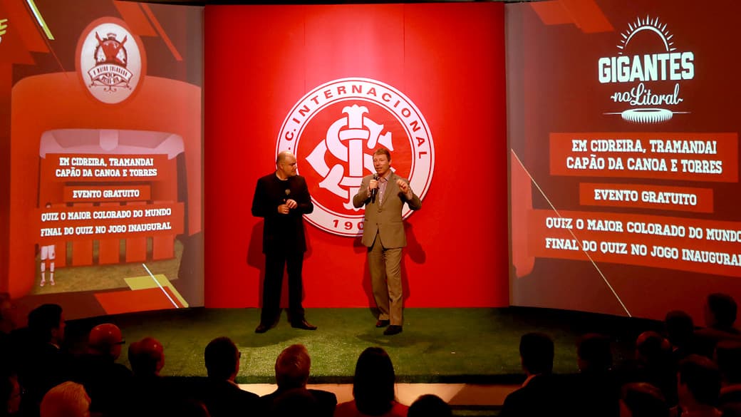 Internacional realizou evento para divulgar detalhes da reinauguração do Beira-Rio nesta terça
