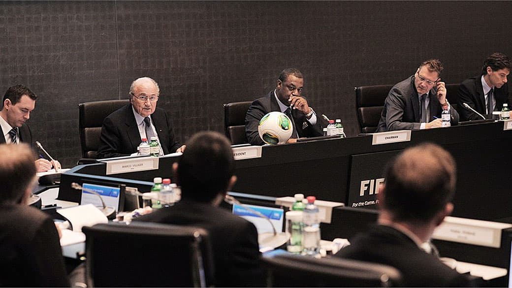Reunião da Fifa em Zurique: operação para inibir discriminações