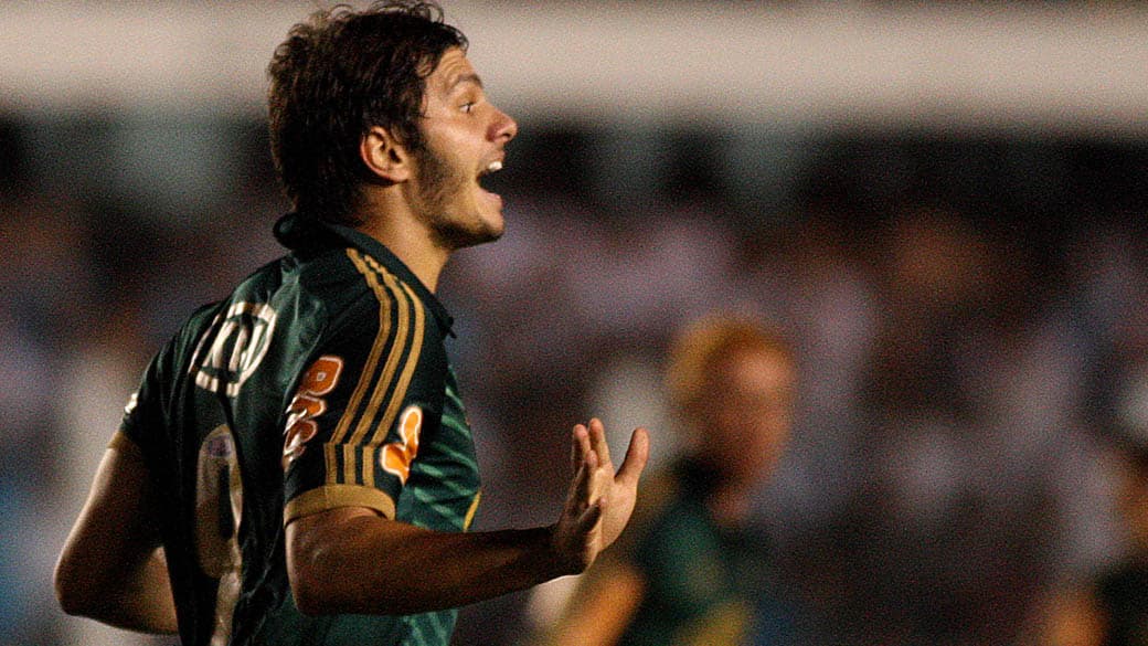 Kléber, atacante do Palmeiras: equipe quer sair do zero como visitante na Libertadores