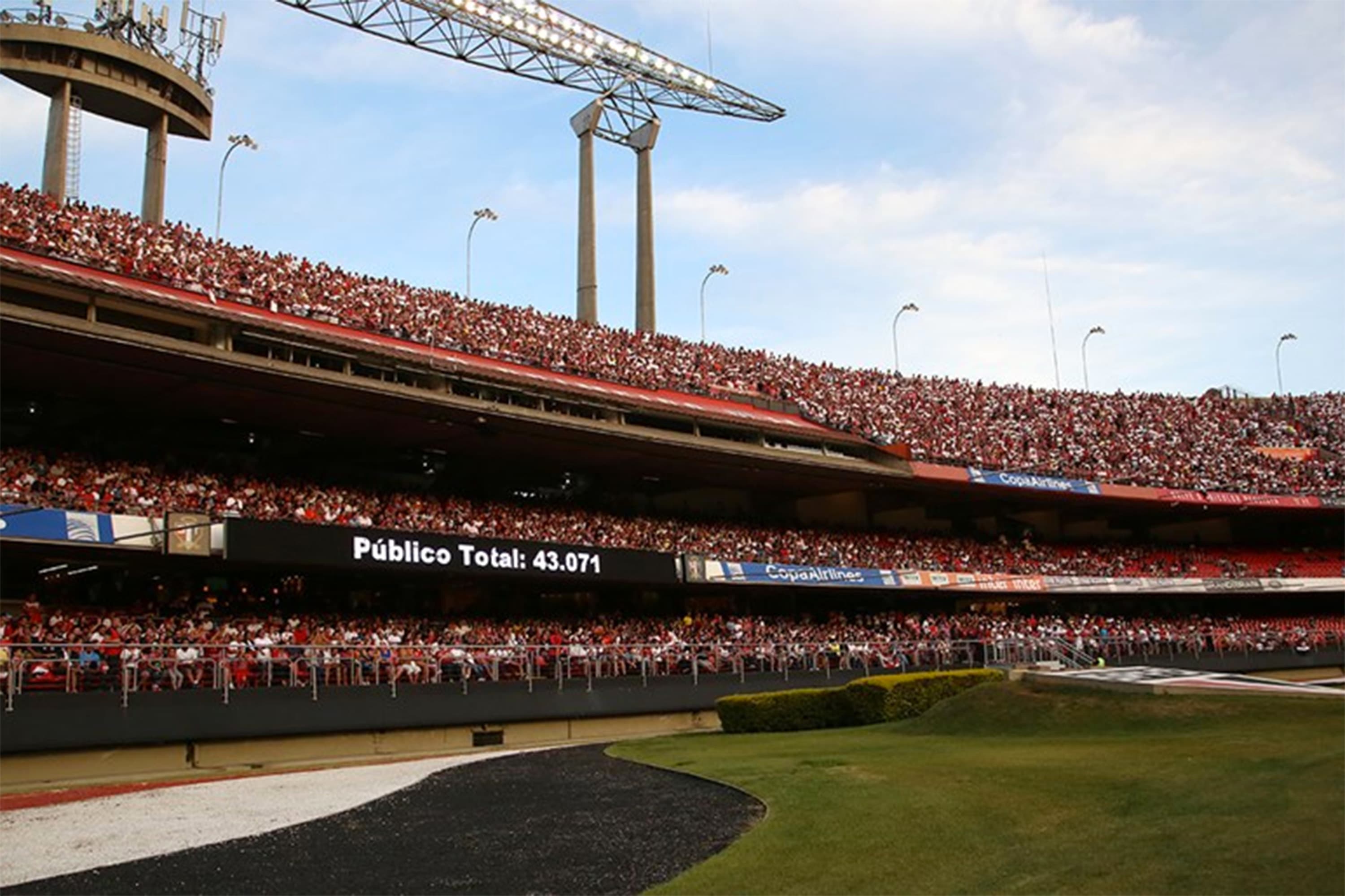 Torcida do São Paulo no Morumbi