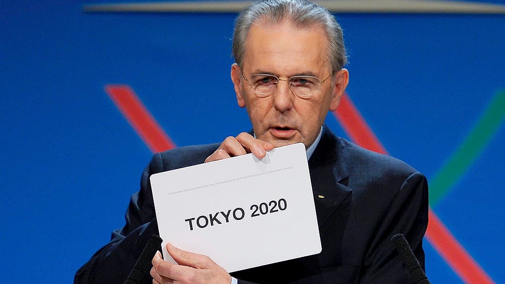 Jacques Rogge, ex- presidente do COI, anunciou Tóquio como a cidade dos Jogos de 2020 no ano passado