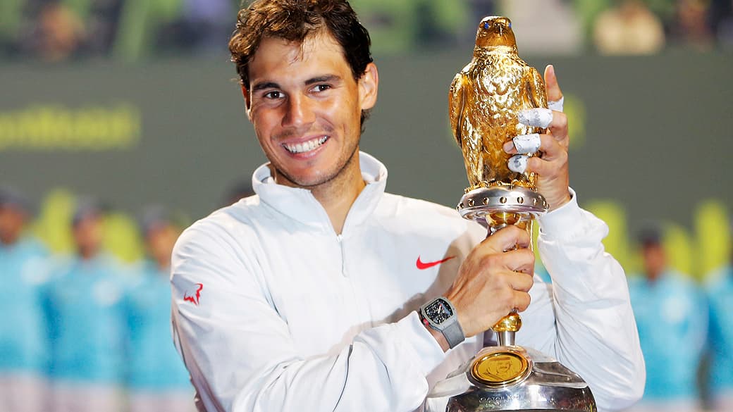 Rafael Nadal bate o francês Gael Monfils e conquista o ATP de Doha no Catar