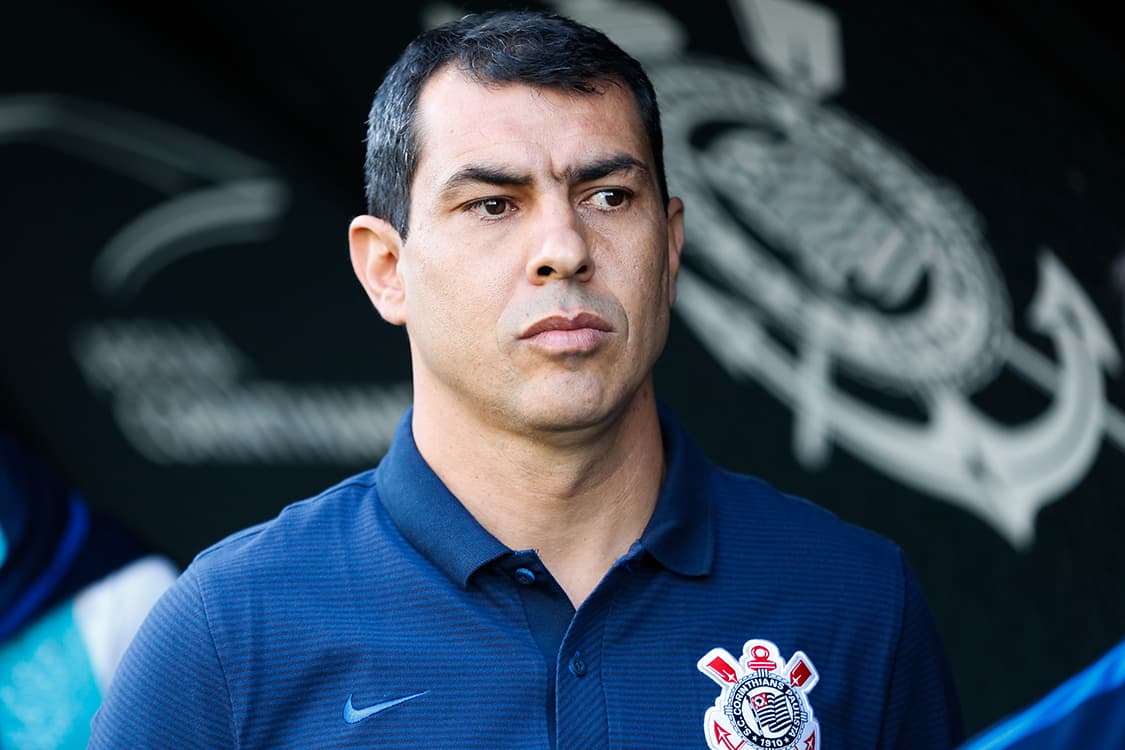 Fábio Carille, técnico do Corinthians