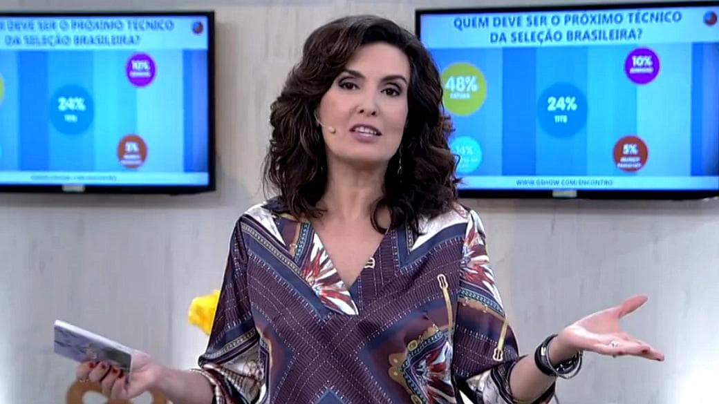 Fátima Bernardes no programa 'Encontro'