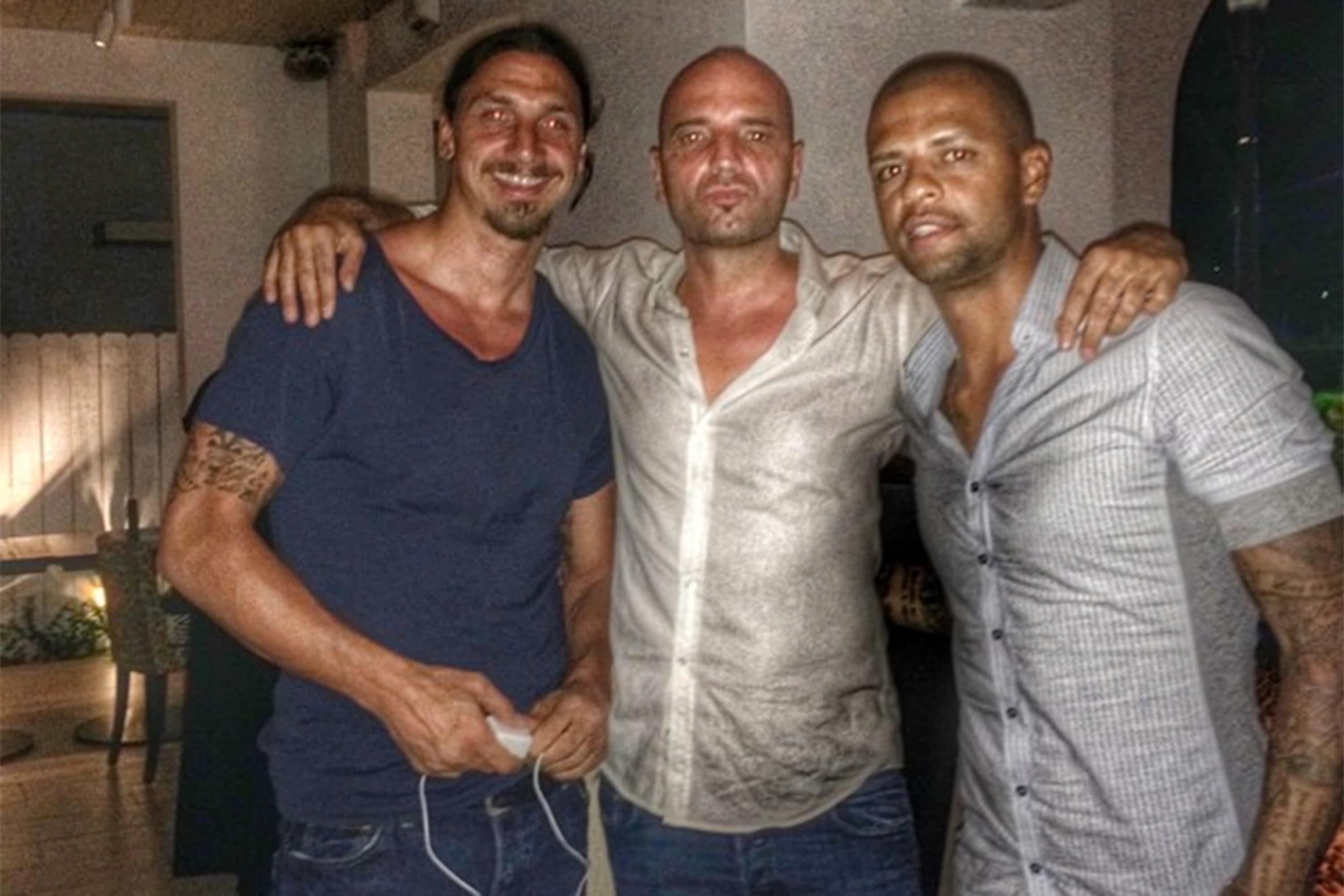 Felipe Melo e Ibrahimovic
