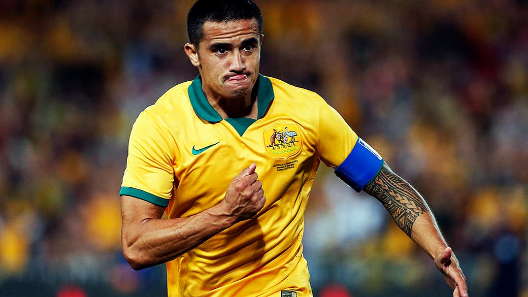 Tim Cahill em ação pela Austrália