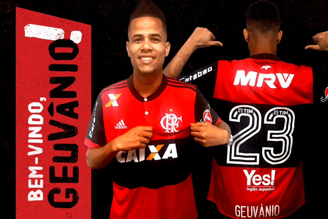 Geuvânio é anunciado pelo Flamengo