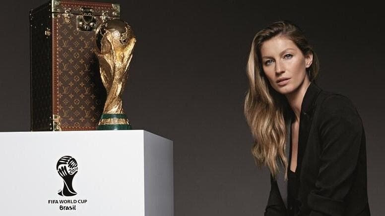 Gisele Bündchen apresentará taça da Copa do Mundo na final do Maracanã