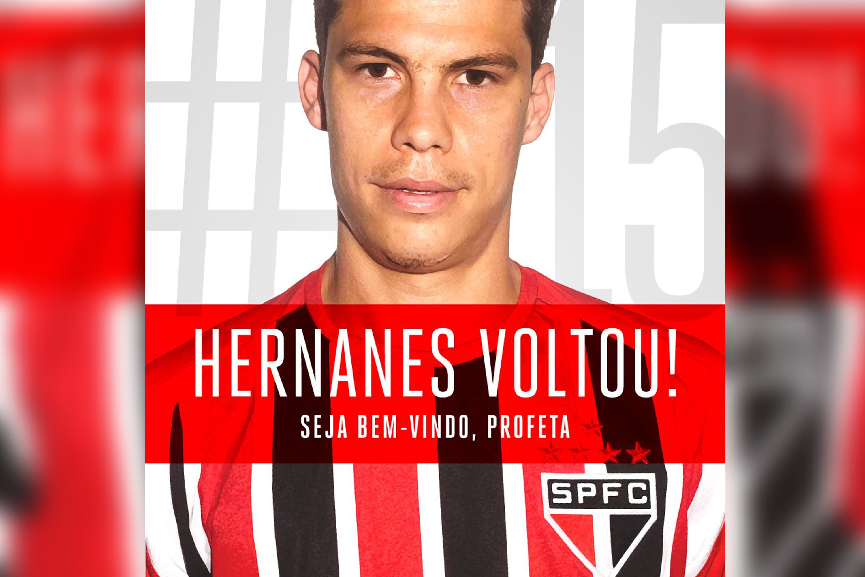 Hernanes volta para o SPFC